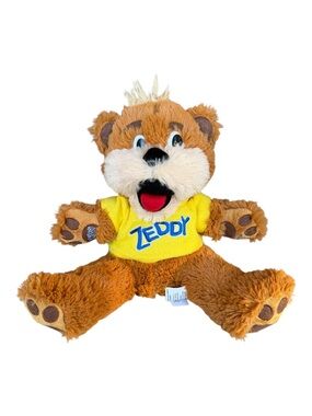 Zeddy Bear Zellers Mascot Retired Stuffed Animal Toy